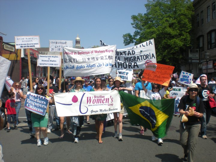 March in defense of immigrant workers' rights